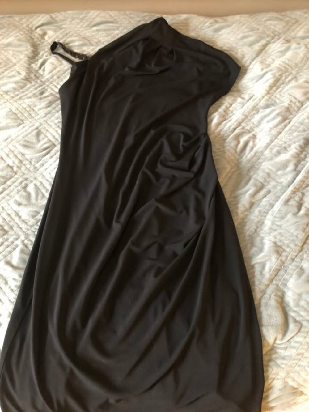 Sweet Chemise black cocktail dress